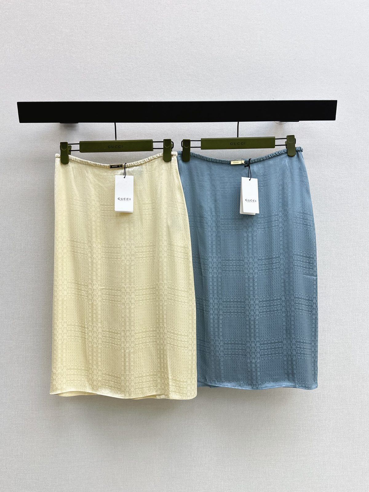 Gucci GG Monogram Knit Midi Skirt