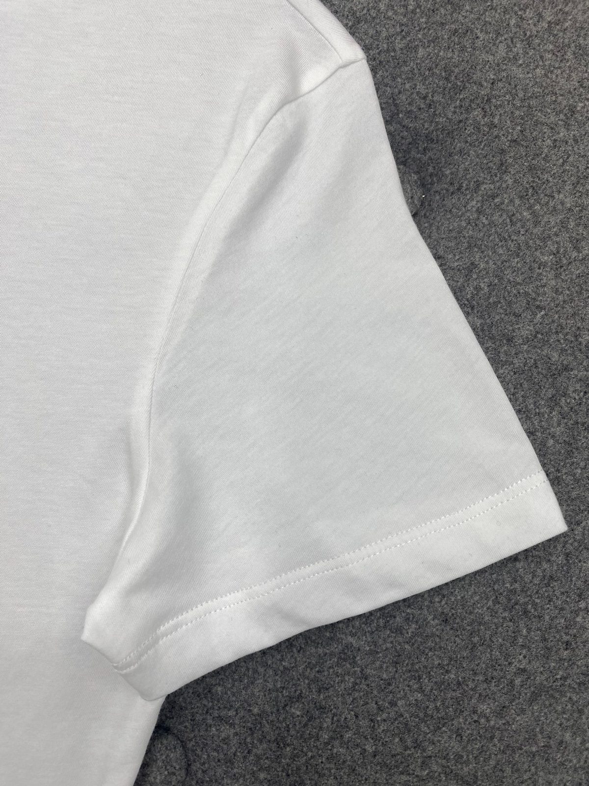 Miu Miu White Cotton Crewneck T-Shirt