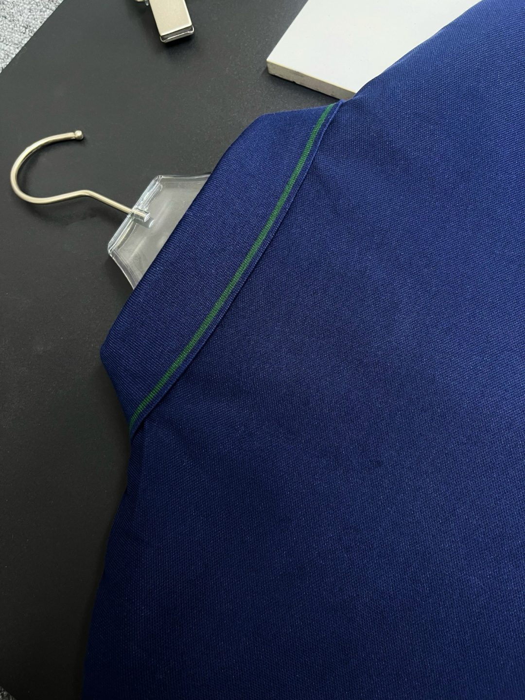 Gucci Men's Navy Blue Polo Shirt