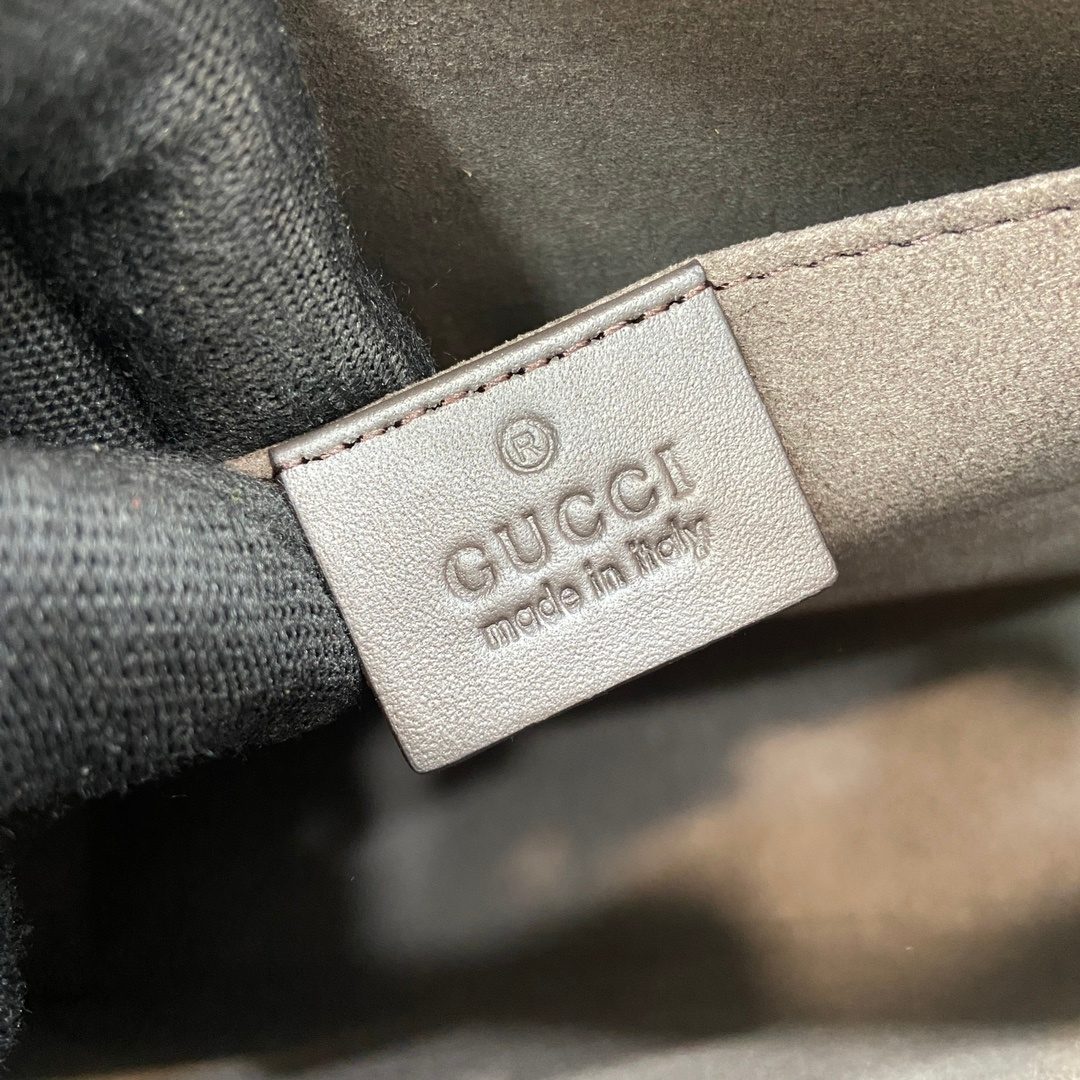 Gucci GG Canvas Leather Belt