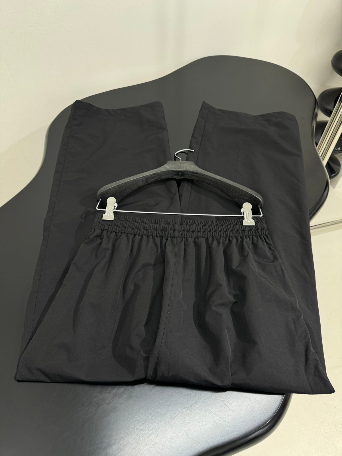 Balenciaga Crest Logo Track Pants Black