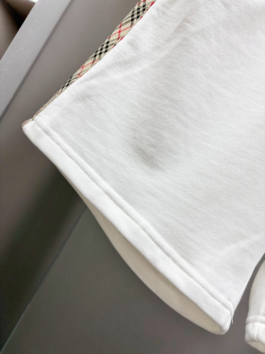 Burberry Embroidered Logo Shorts