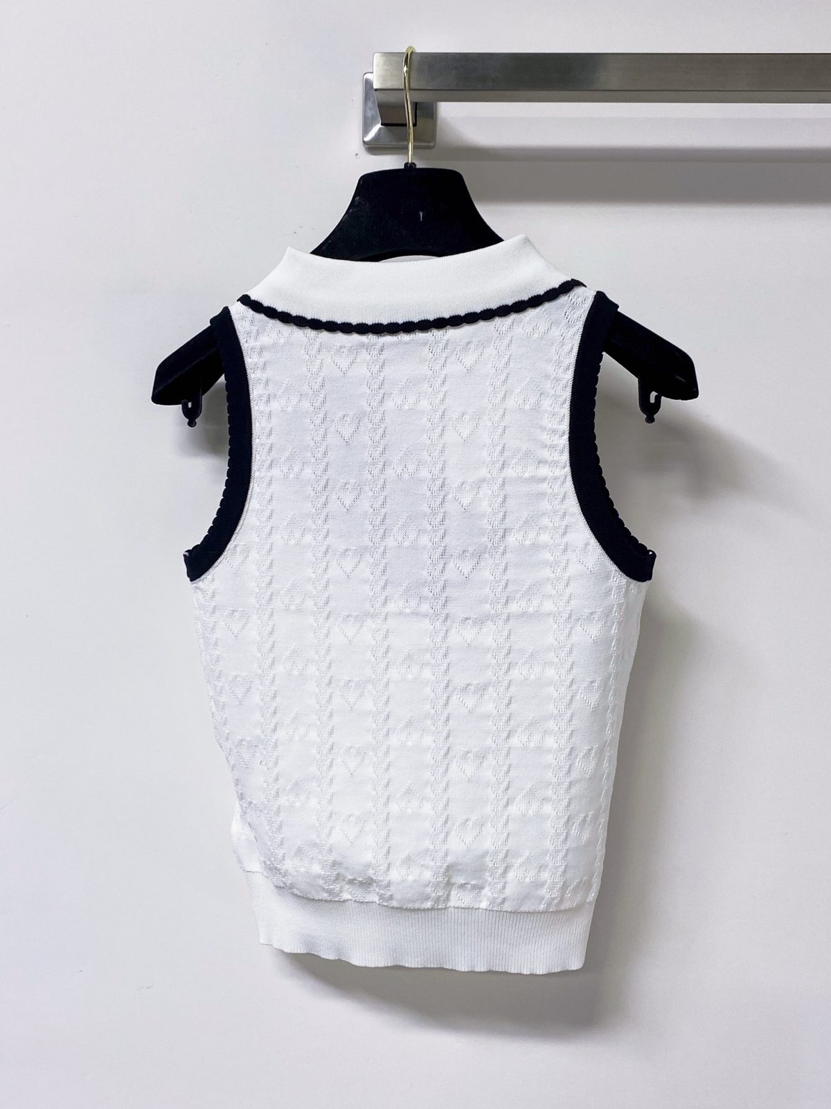 Miu Miu Wool Cable Knit Vest