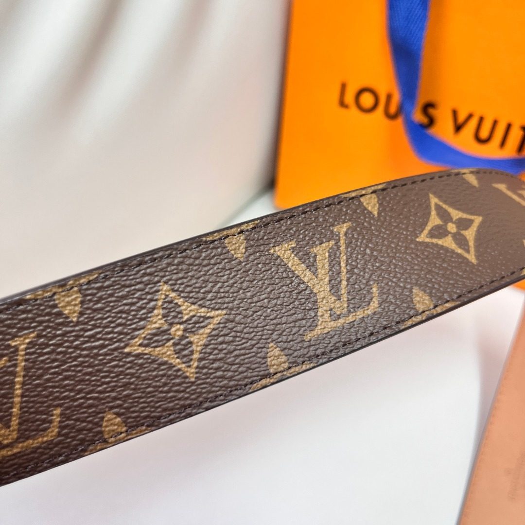 Louis Vuitton Monogram Canvas Belt