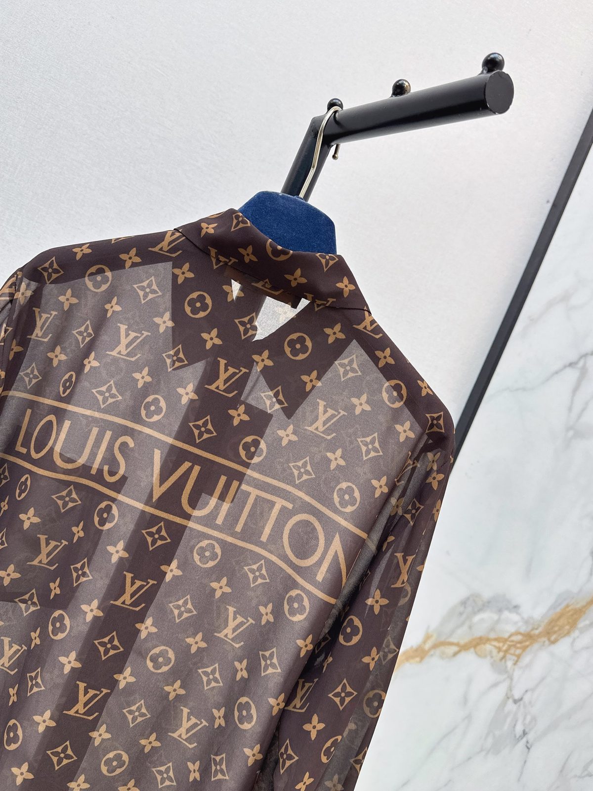Louis Vuitton Monogram Long Sleeve Shirt