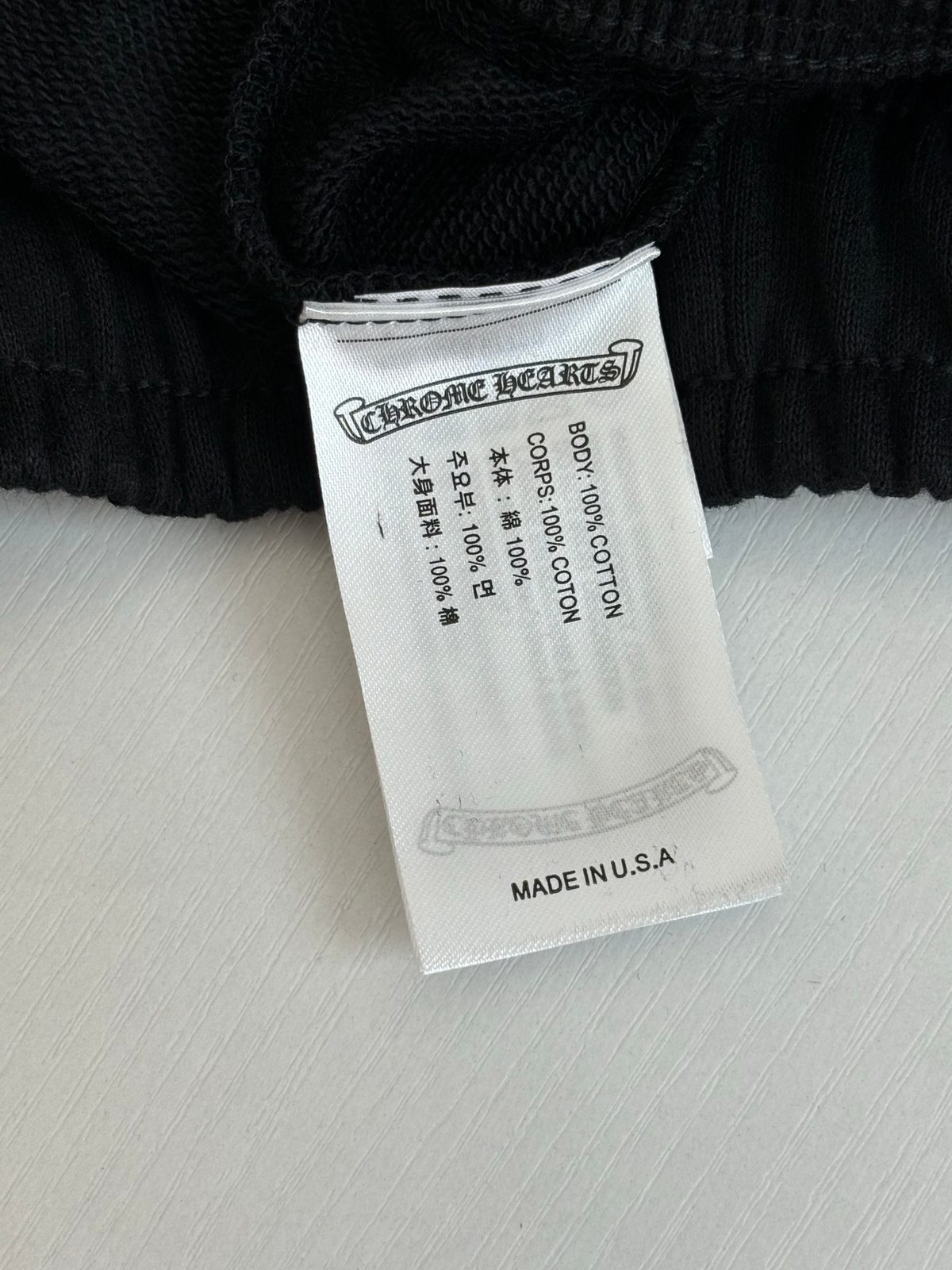 Chrome Hearts Black Cargo Pants