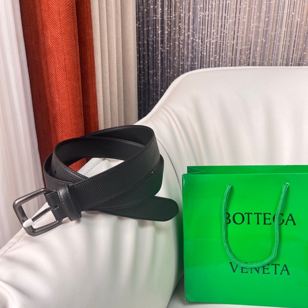 Bottega Veneta Intrecciato Leather Belt