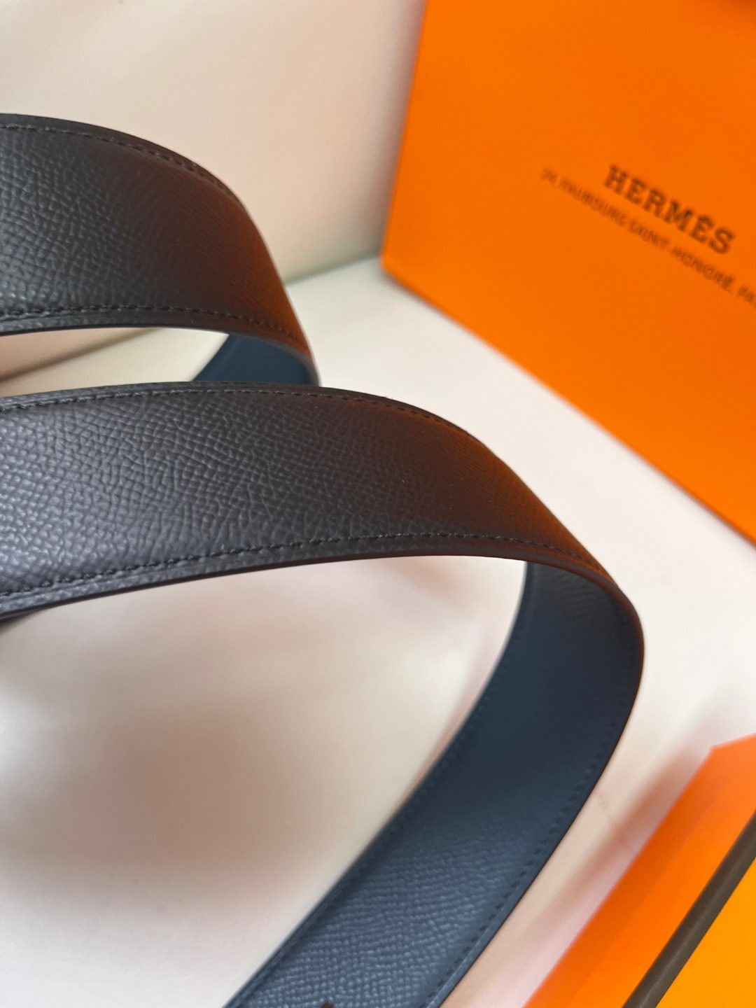 Hermès Constance Leather Belt