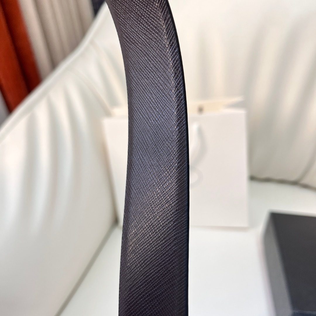 Prada Saffiano Leather Belt