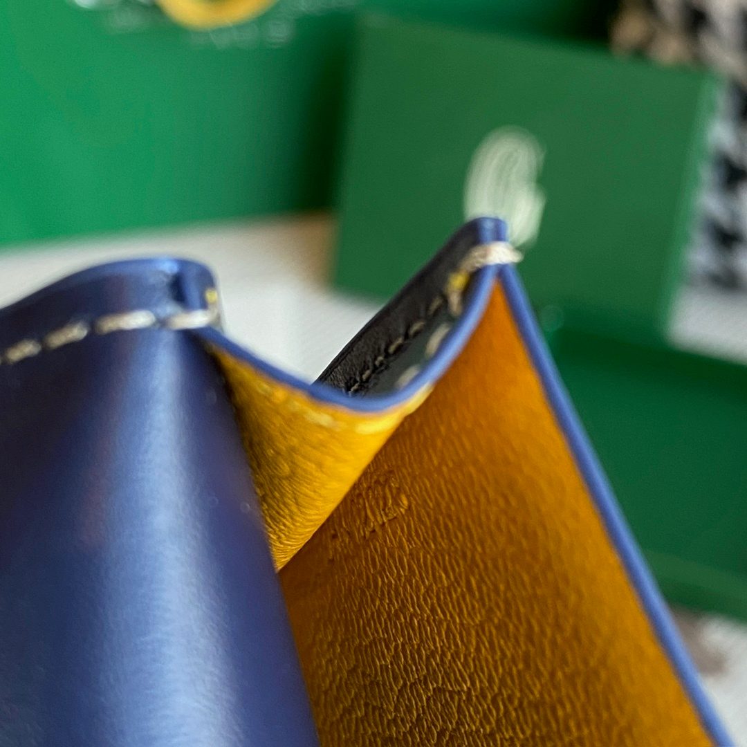 Goyard Leather Envelope Clutch Wallet