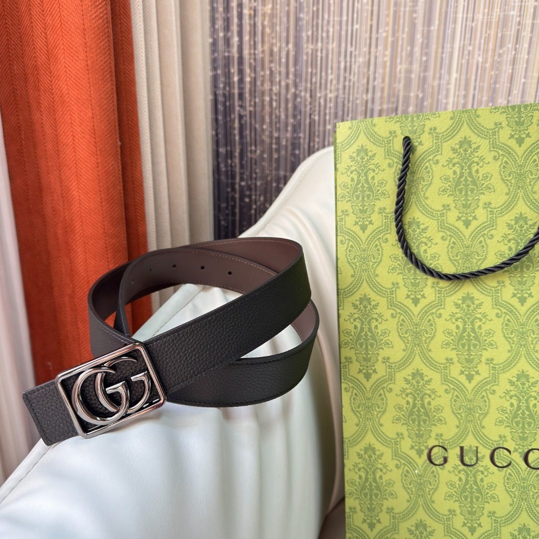 Gucci GG Marmont Leather Belt