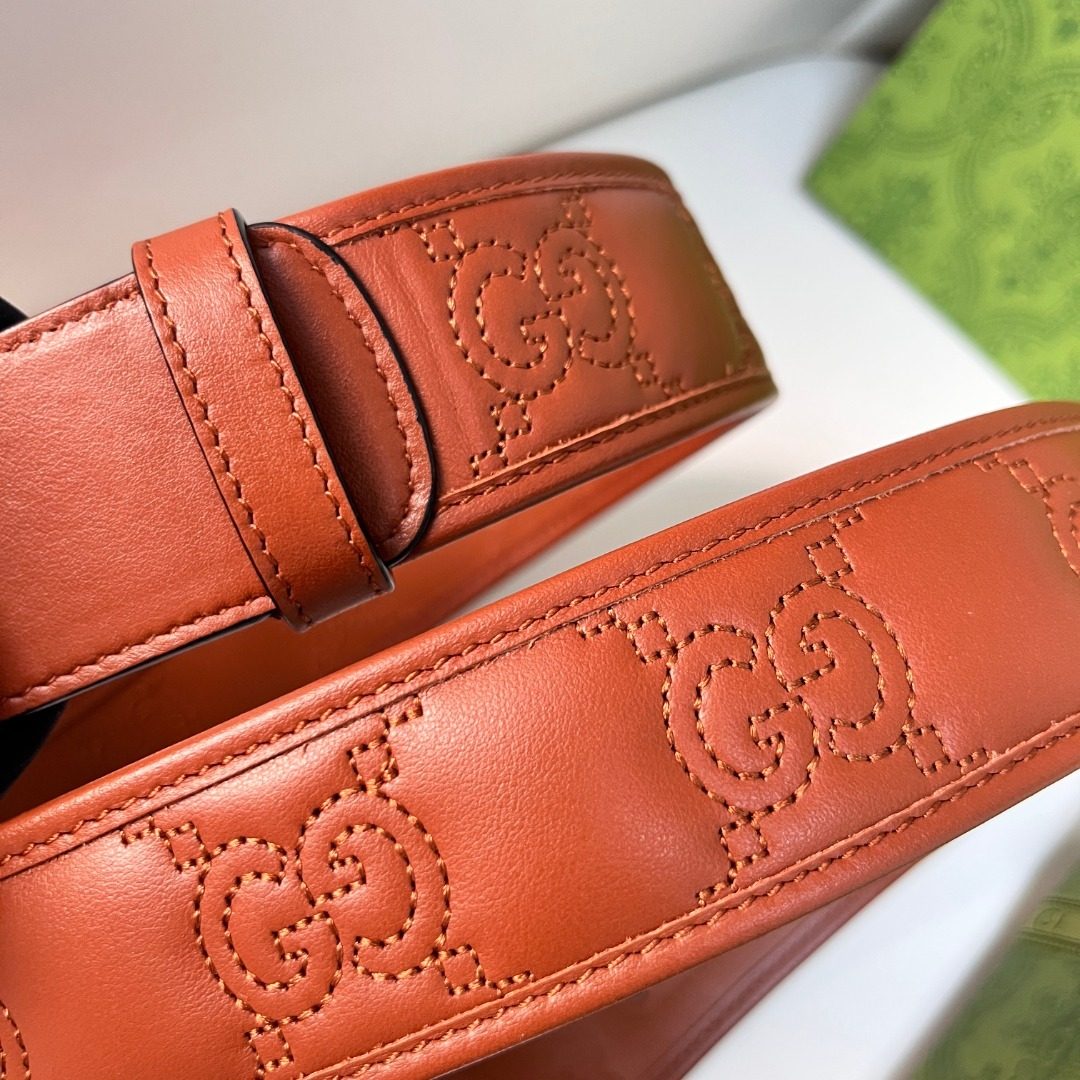 Gucci GG Marmont Leather Belt