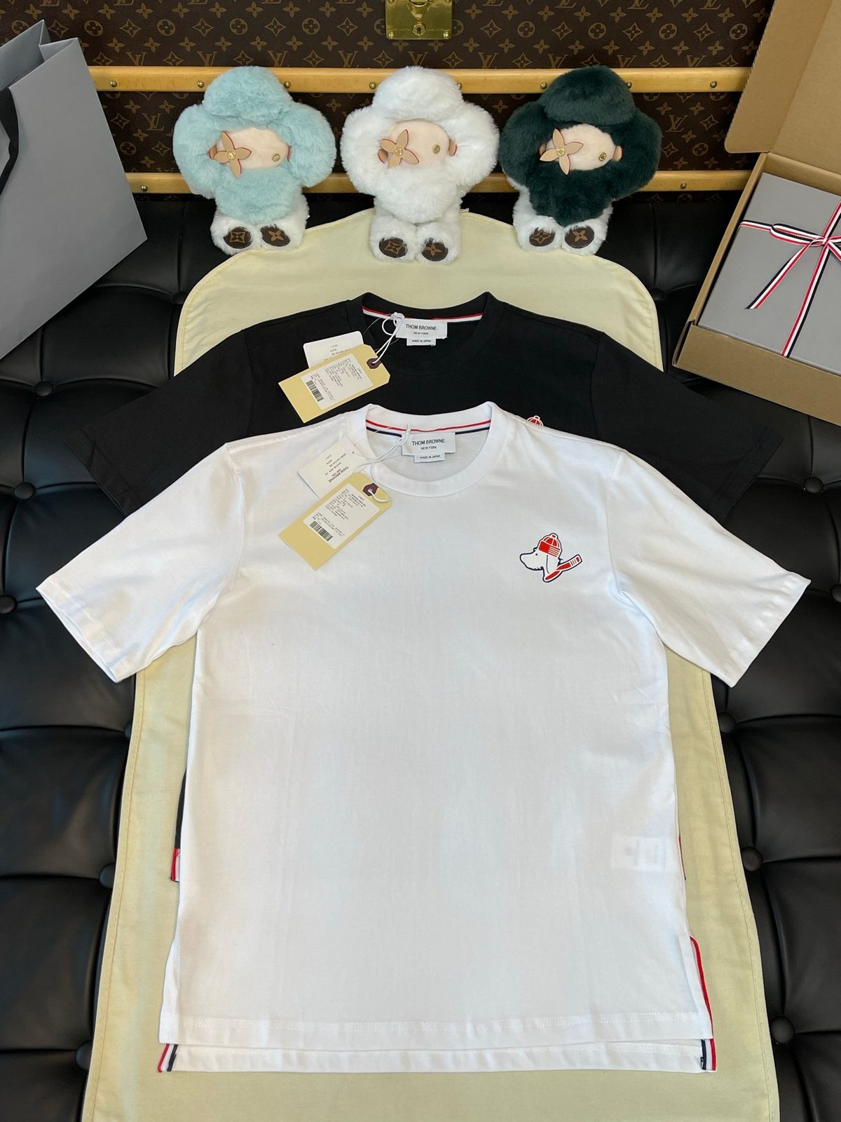 Thom Browne Tricolor Stripe T-Shirt