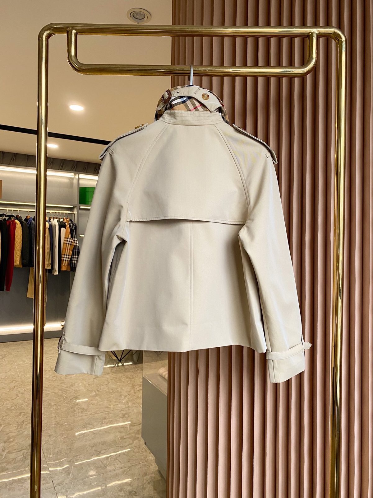 Burberry Double-Breasted Trench Coat