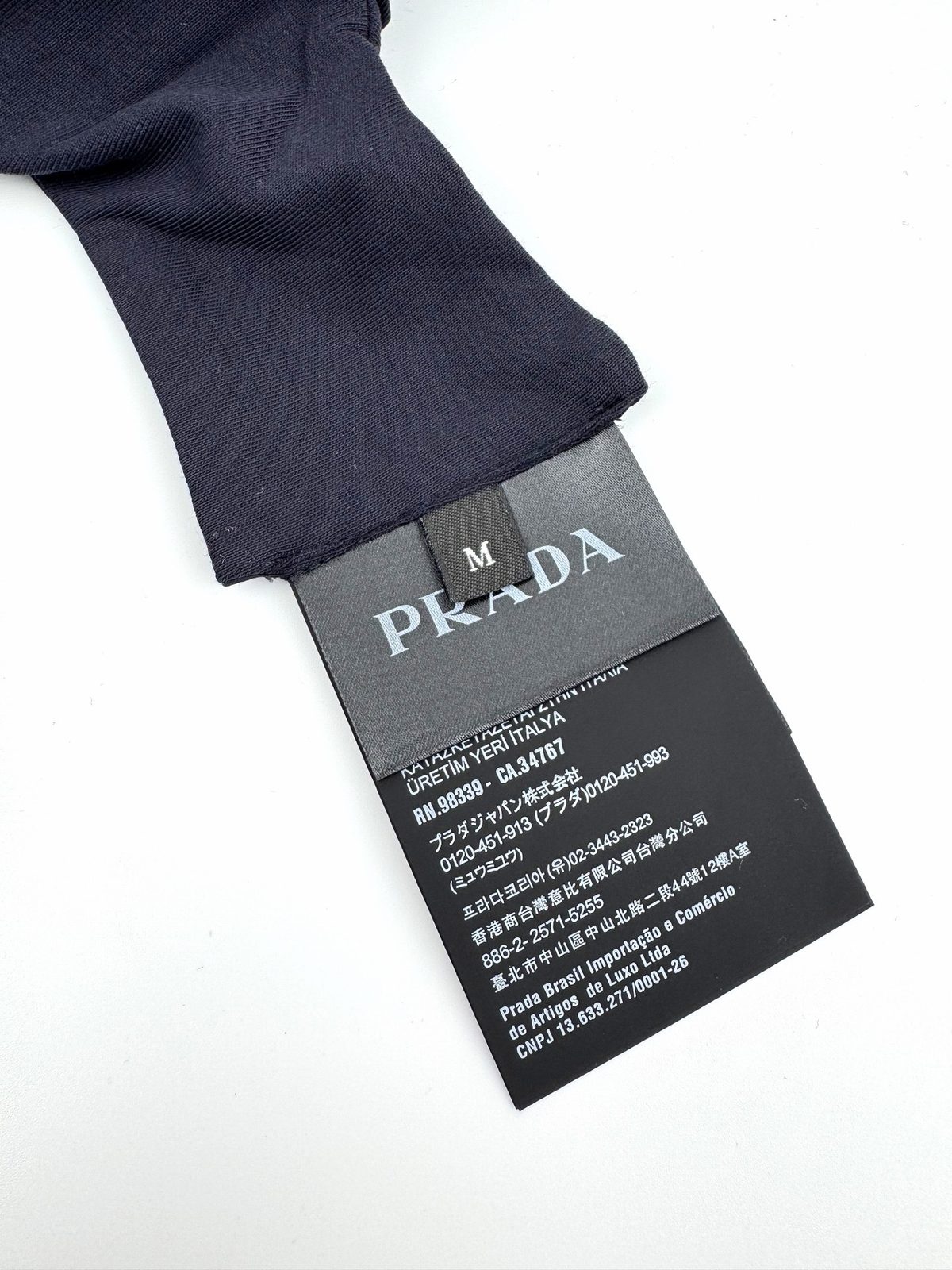 Prada Dual-Design Logo Short Sleeve T-Shirt