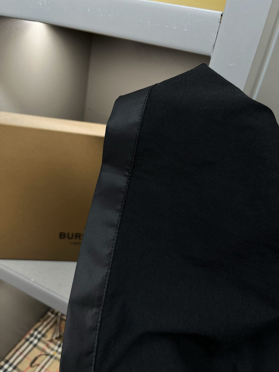 Burberry Black Cotton Crewneck T-Shirt