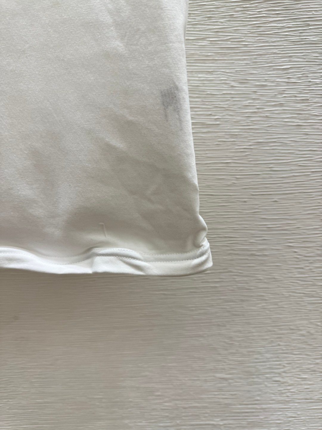 Luxury White Cotton Crewneck T-Shirt