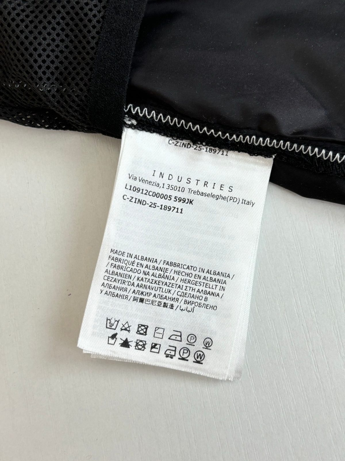 Moncler Black Nylon Swim Shorts