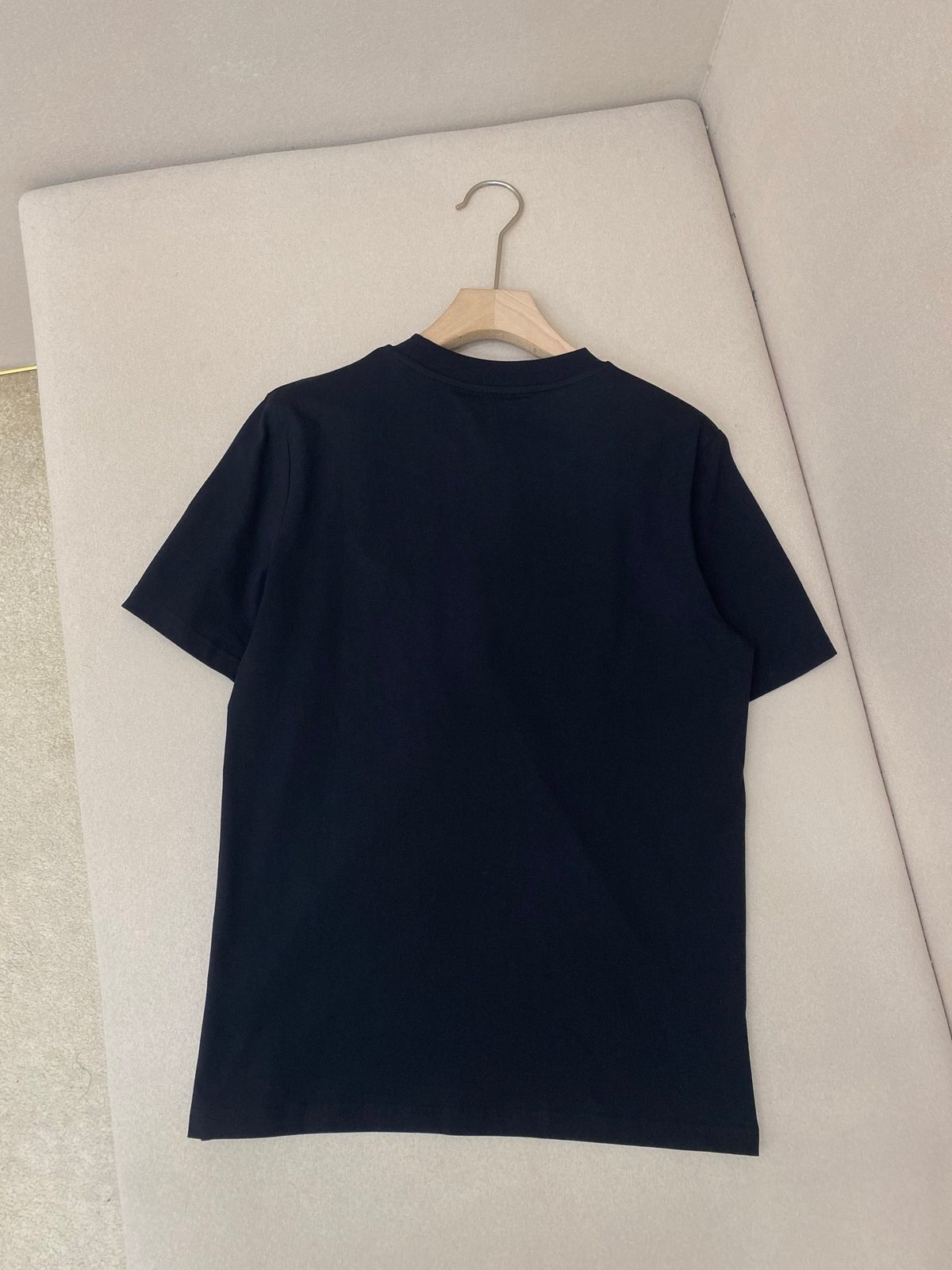 Stone Island Black Cotton Crewneck T-Shirt