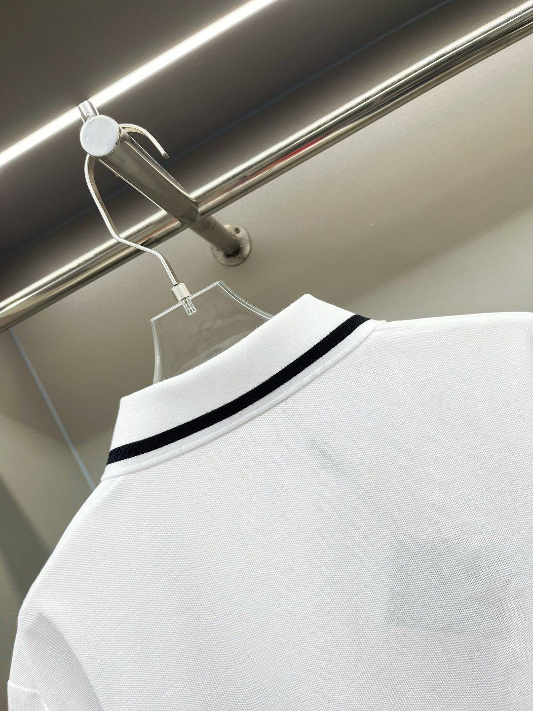 Burberry Men's White Polo Shirt