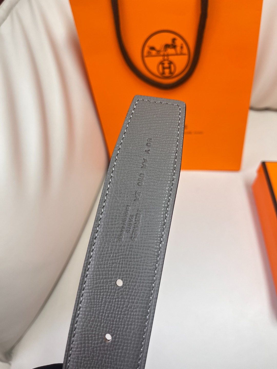 Hermès Reversible Leather Belt