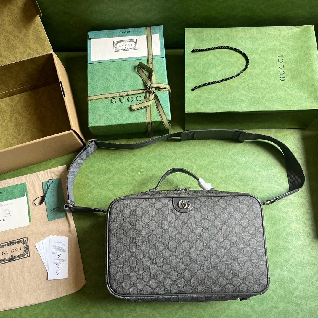 Gucci GG Supreme Canvas Crossbody Bag