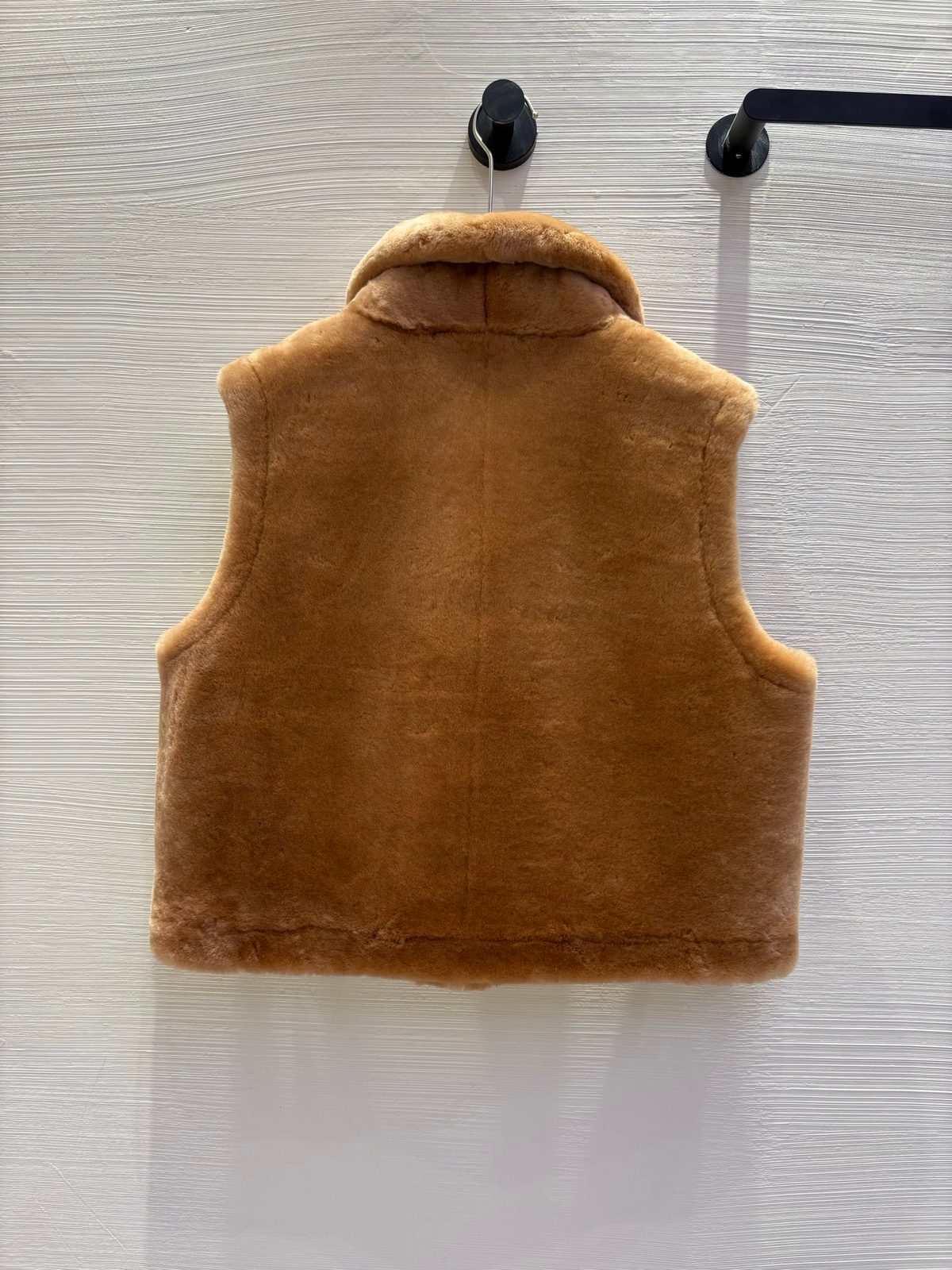 Luxury Faux Fur Collared Vest