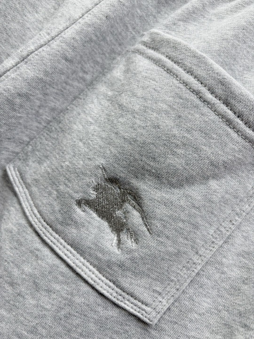 Burberry Embroidered Logo Shorts