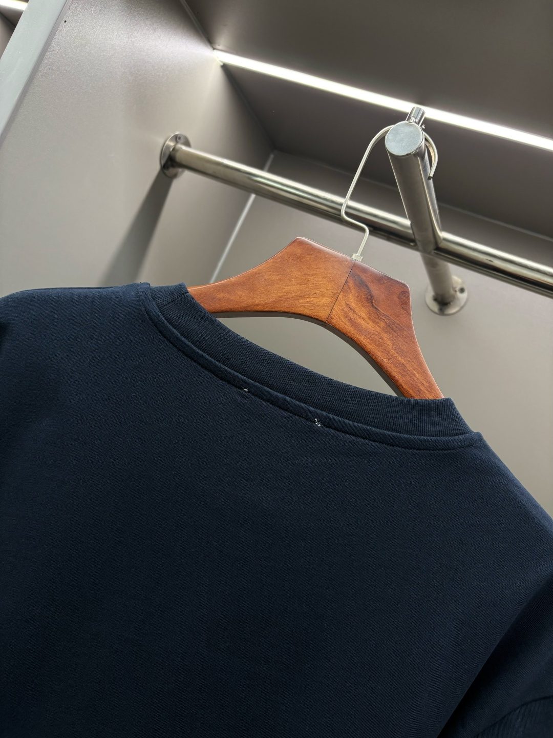 Moncler Crewneck T-Shirt Navy