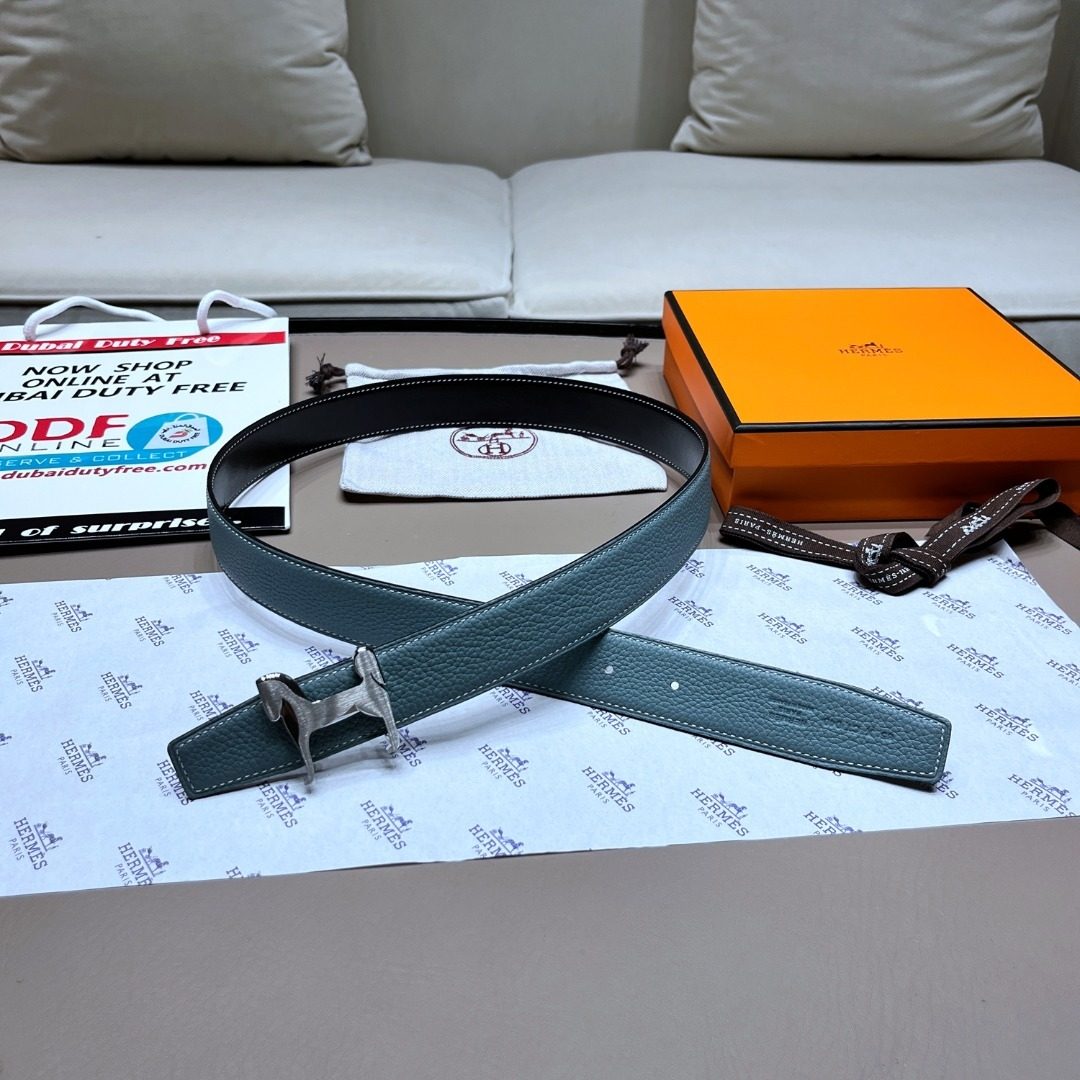 Hermès Reversible Leather Belt
