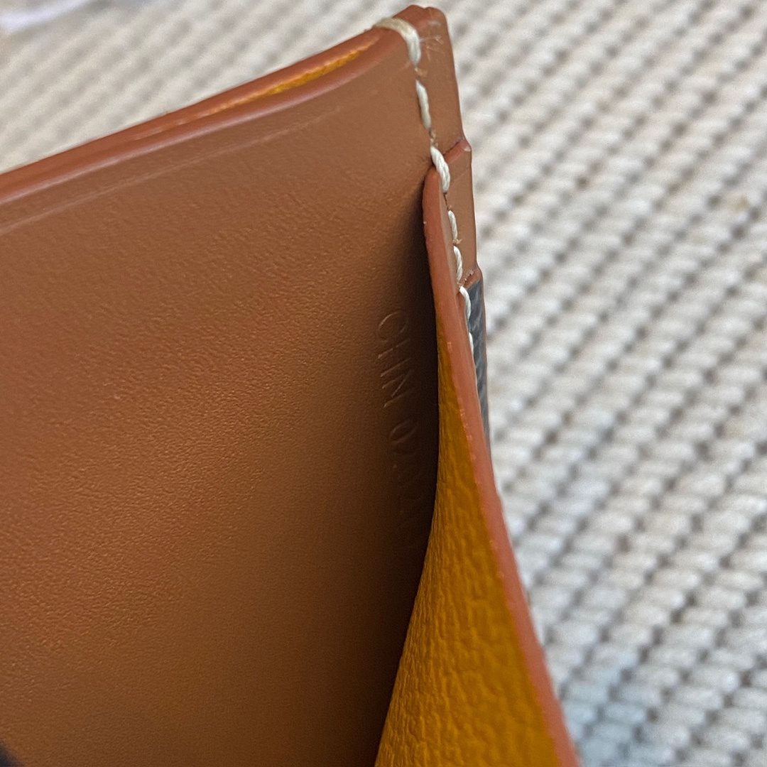 Goyard Canvas Leather Trim Belt