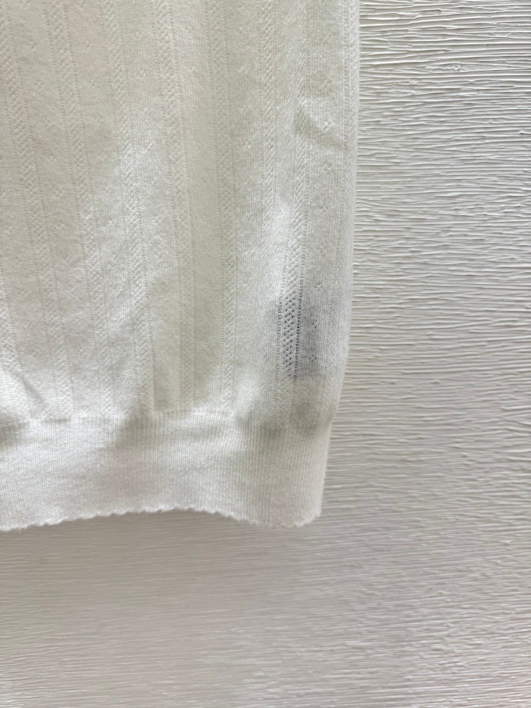 Miu Miu Wool Polo Collar Knit Shirt