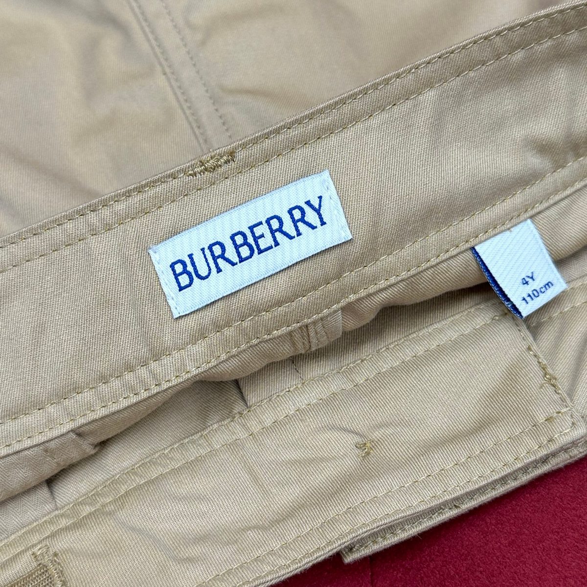 Burberry Cotton Blend Trousers