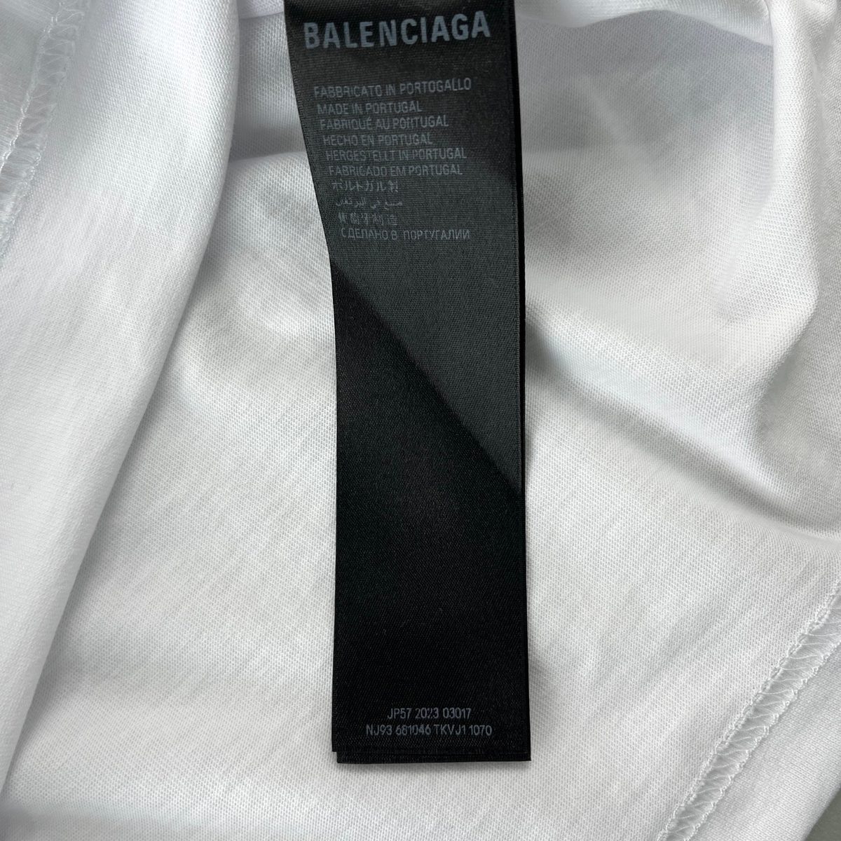 Balenciaga Coconut Tree Print Short Sleeve T-Shirt