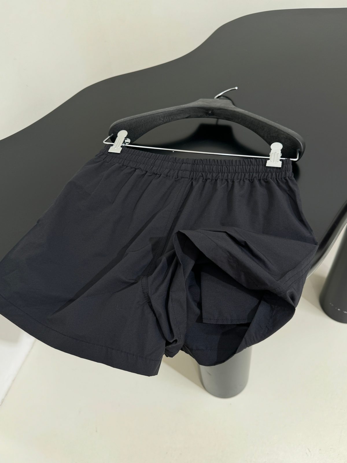 Balenciaga Hotels & Resorts Black Shorts