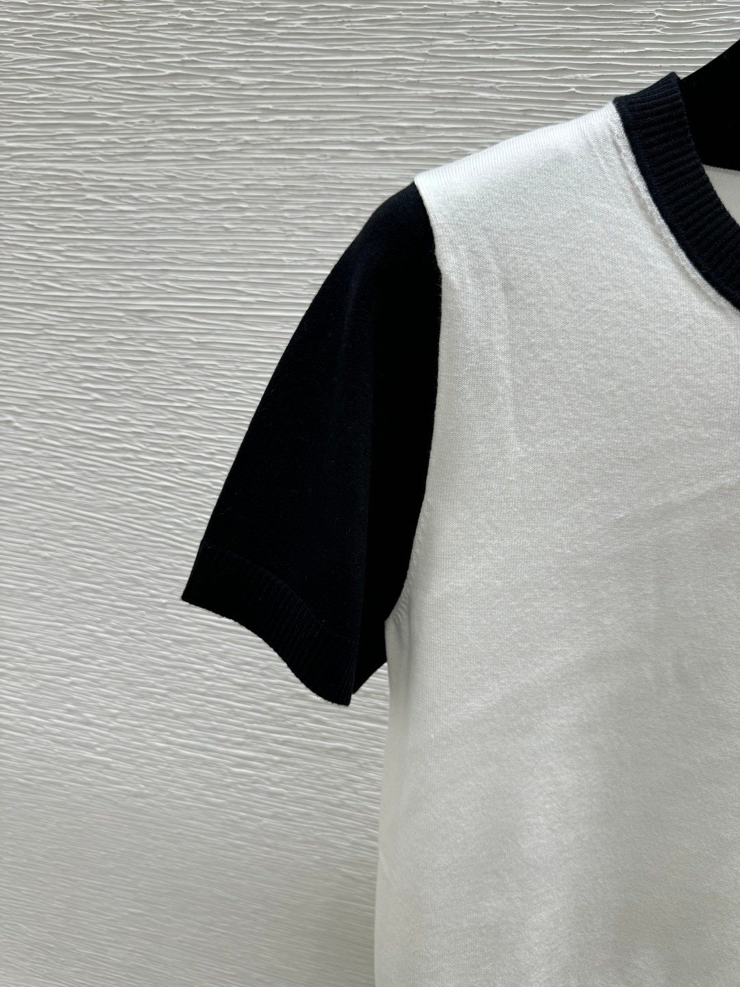 Miumiu Colorblock Crewneck T-Shirt