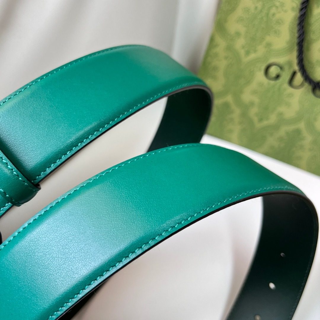 Gucci GG Marmont Leather Belt