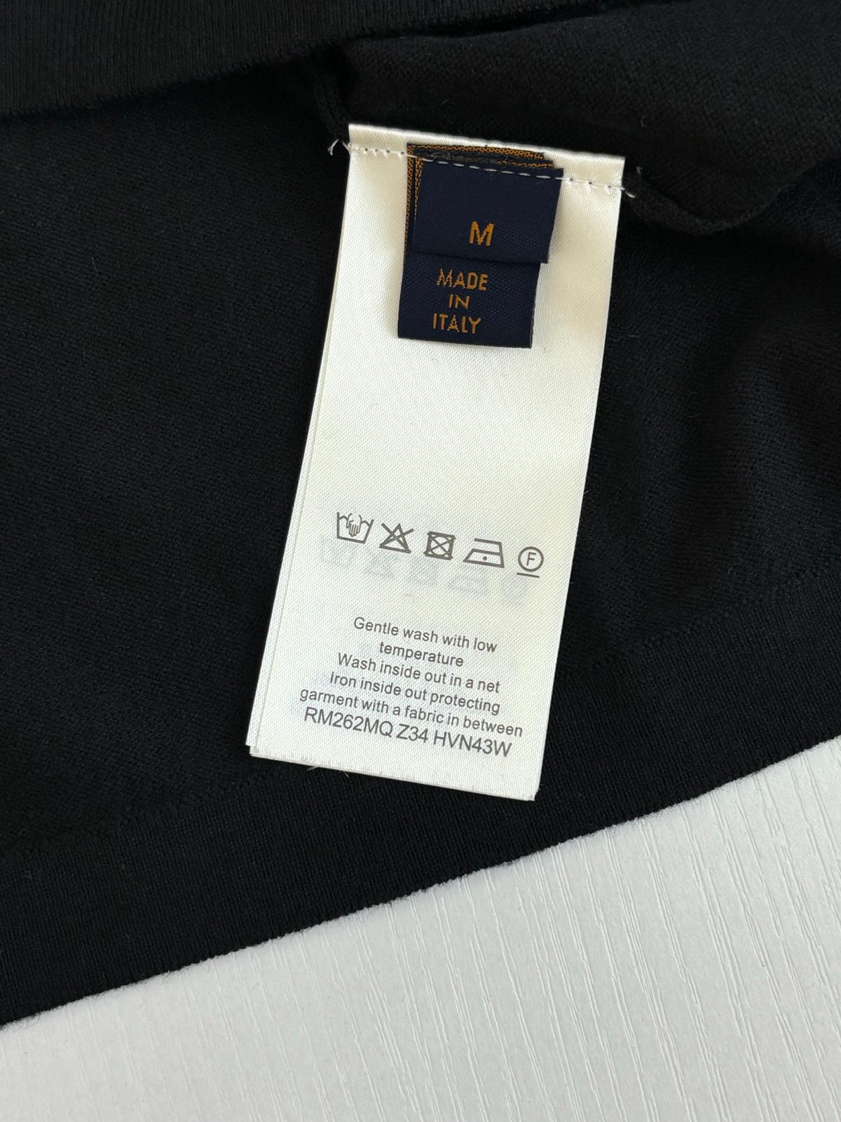 Louis Vuitton Black Polo Shirt