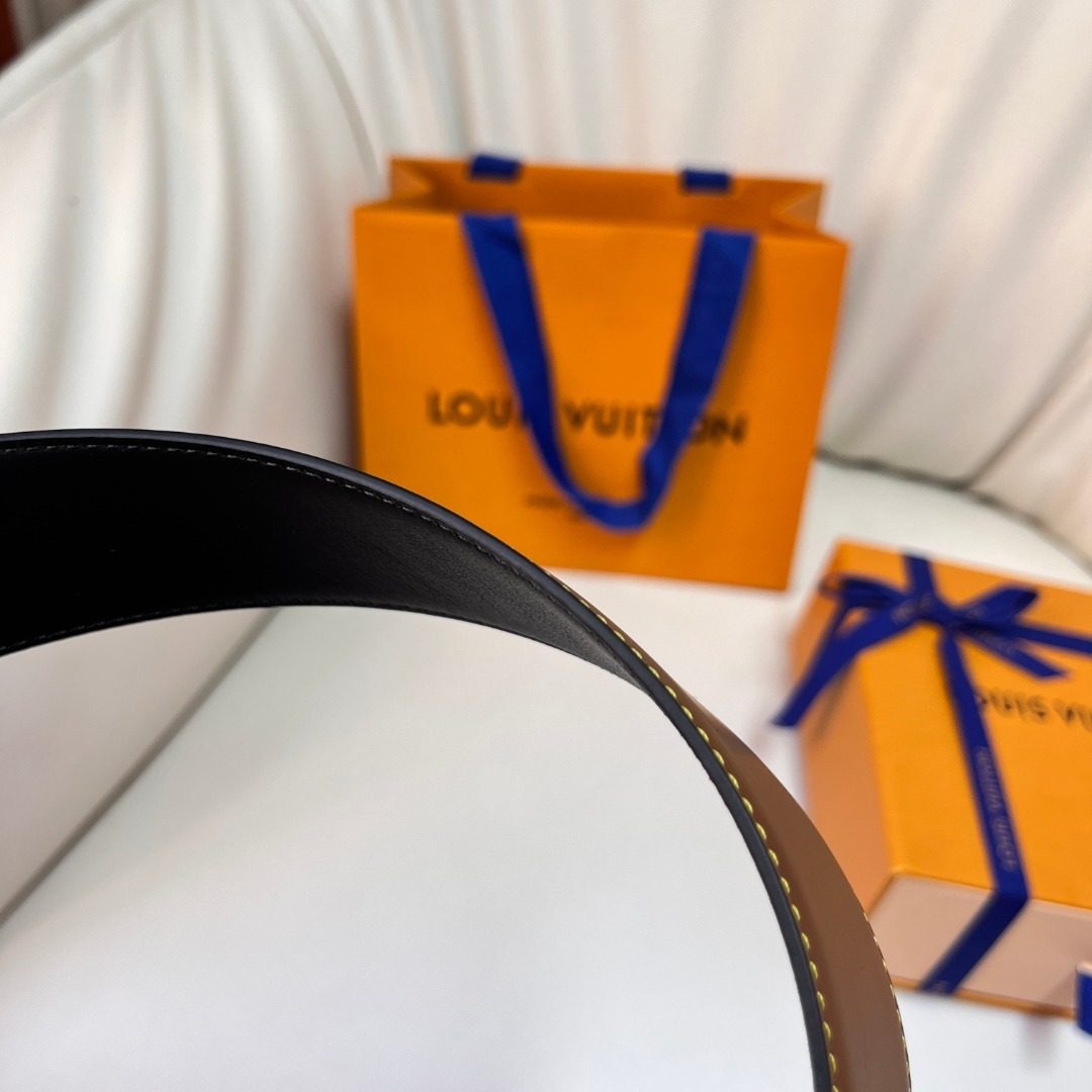 Louis Vuitton Monogram Reversible Leather Belt