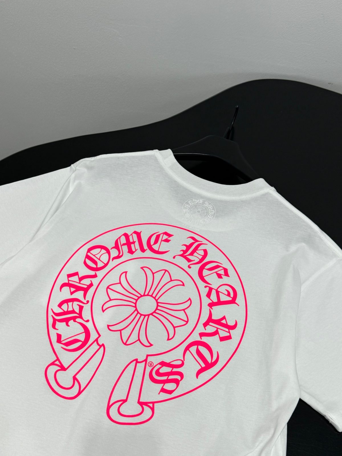 Chrome Hearts Floral Logo White T-Shirt