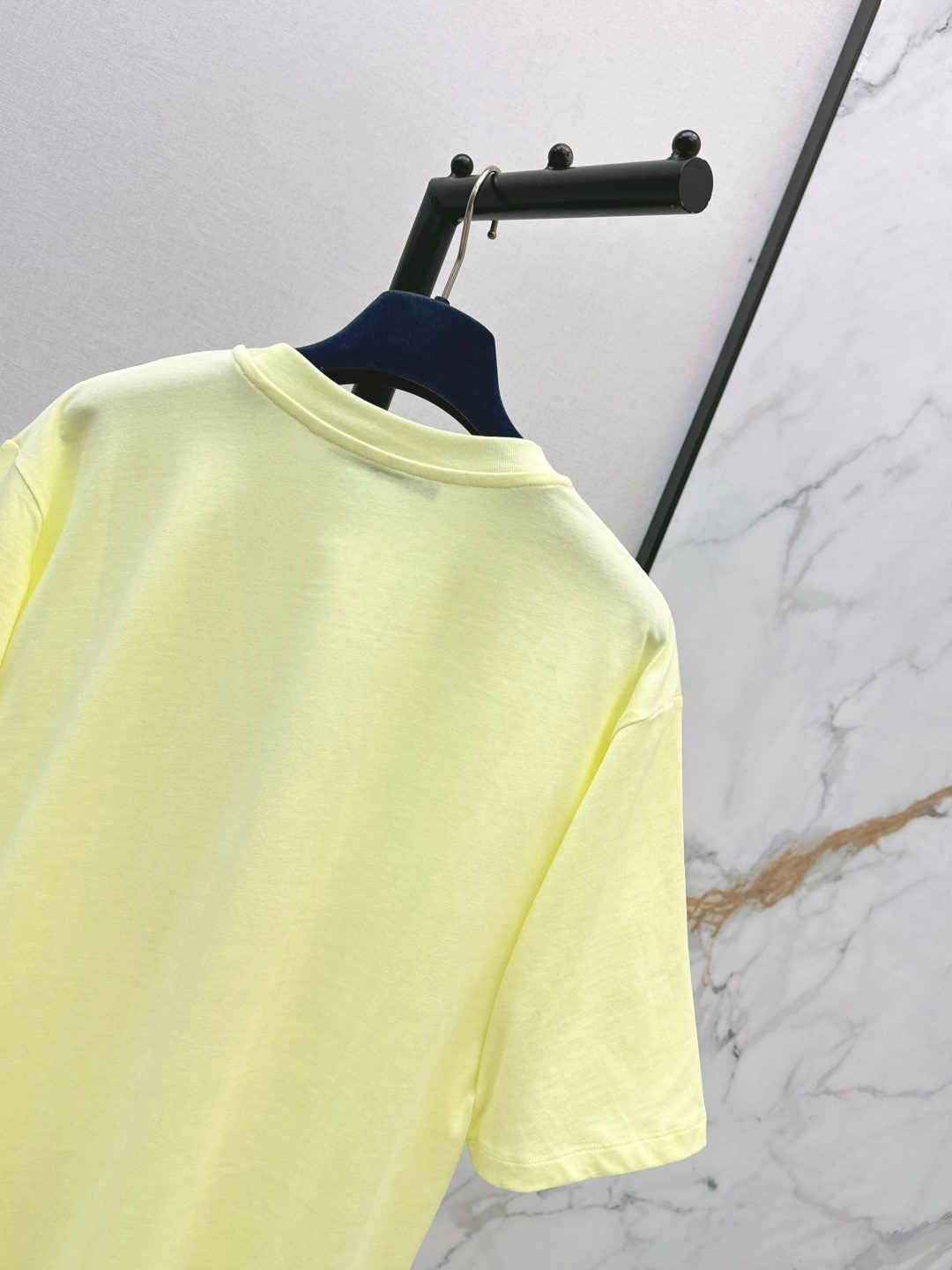 Designer Neon Yellow Graphic T-Shirt