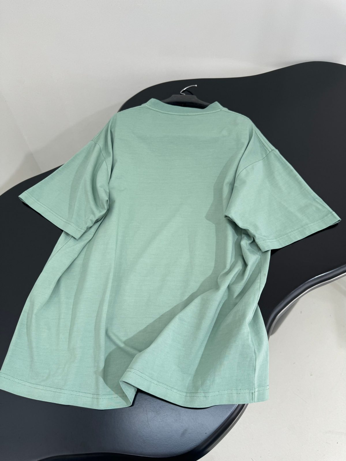 Balenciaga BB Logo Mint Green T-Shirt
