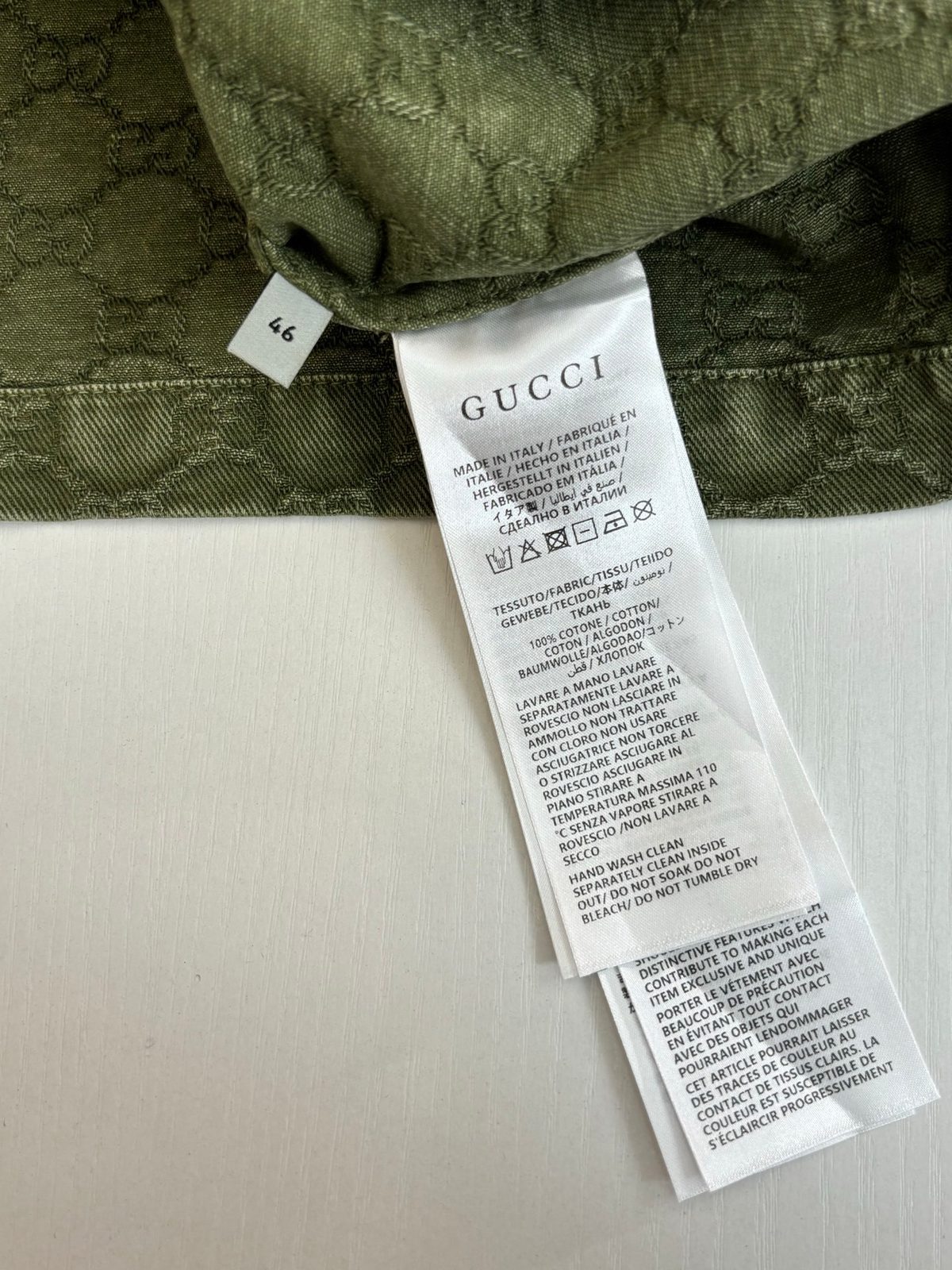 Gucci GG Monogram Short Sleeve Shirt