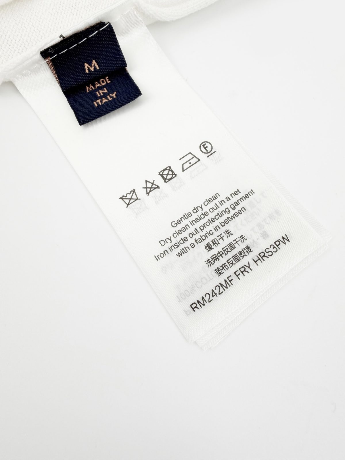 Louis Vuitton Logo Patch Shorts White