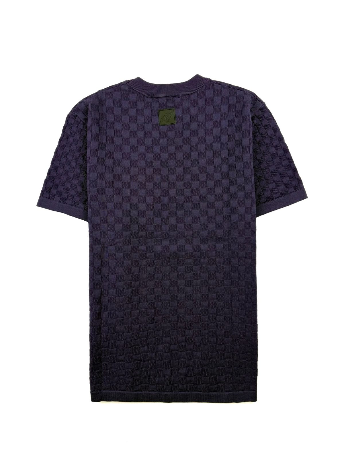 Louis Vuitton Damier Knit T-Shirt Purple