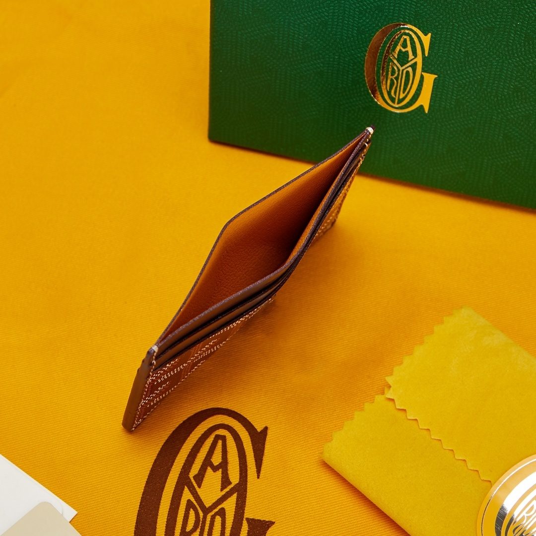 Goyard Monogram Leather Cardholder