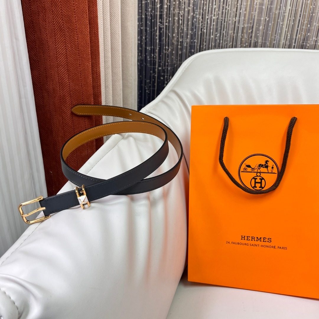 Hermès Reversible Leather Belt