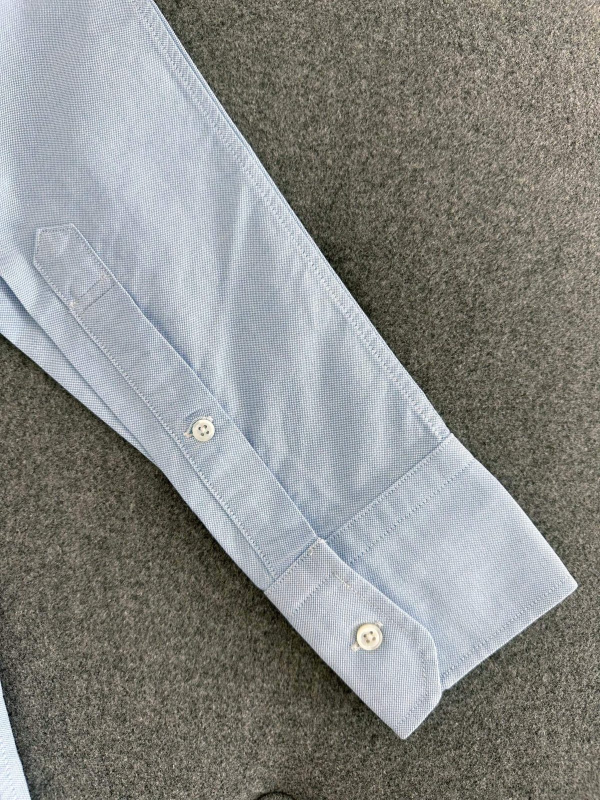 Thom Browne Tricolor Striped Oxford Shirt