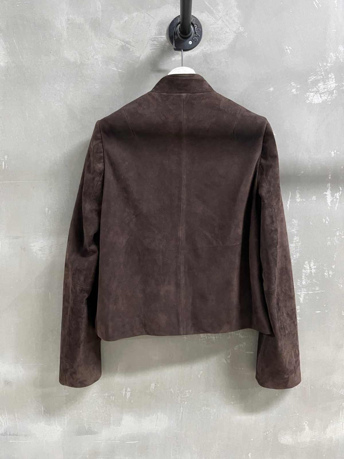 Brown Suede Blazer Jacket