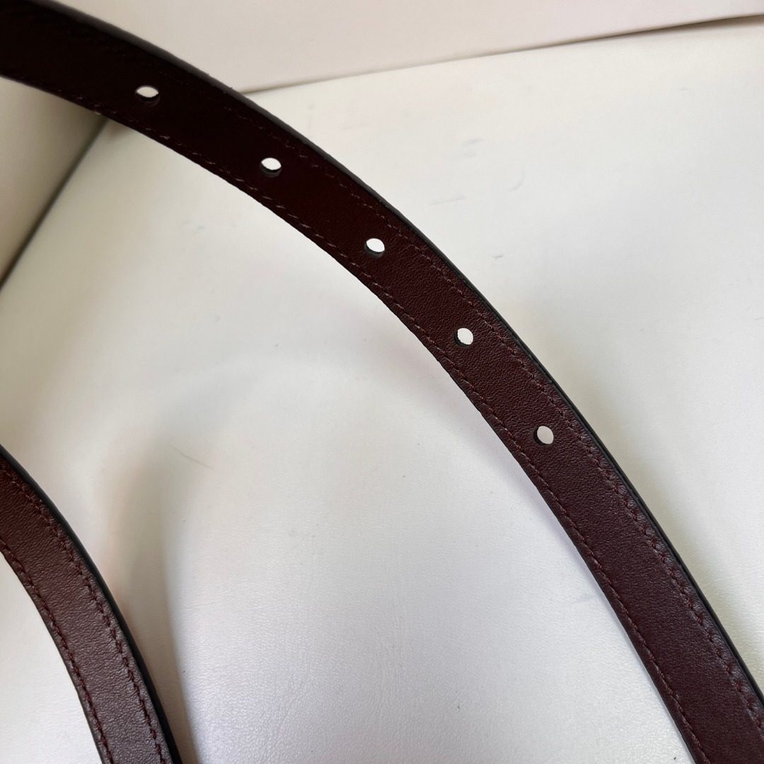 Prada Suede Leather Belt Brown